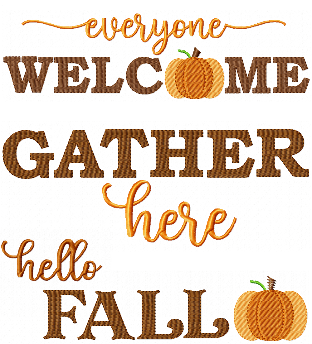 Welcome Fall Signs