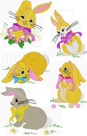 Ribbon Bunnies