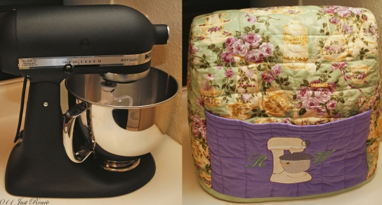 Handmade KitchenAid Stand Mixer Cover   Mixer cover, Sewing machine  cover, Kitchen aid mixer cover pattern